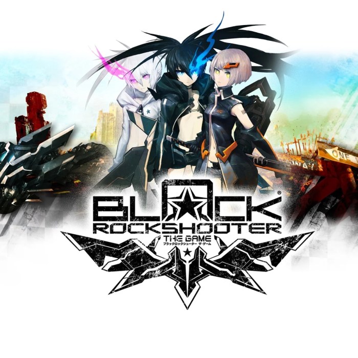 Black rock shooter the game releasing on psn on april 24