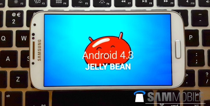 T mobile galaxy s2 gets android 4 1 2 jelly bean update