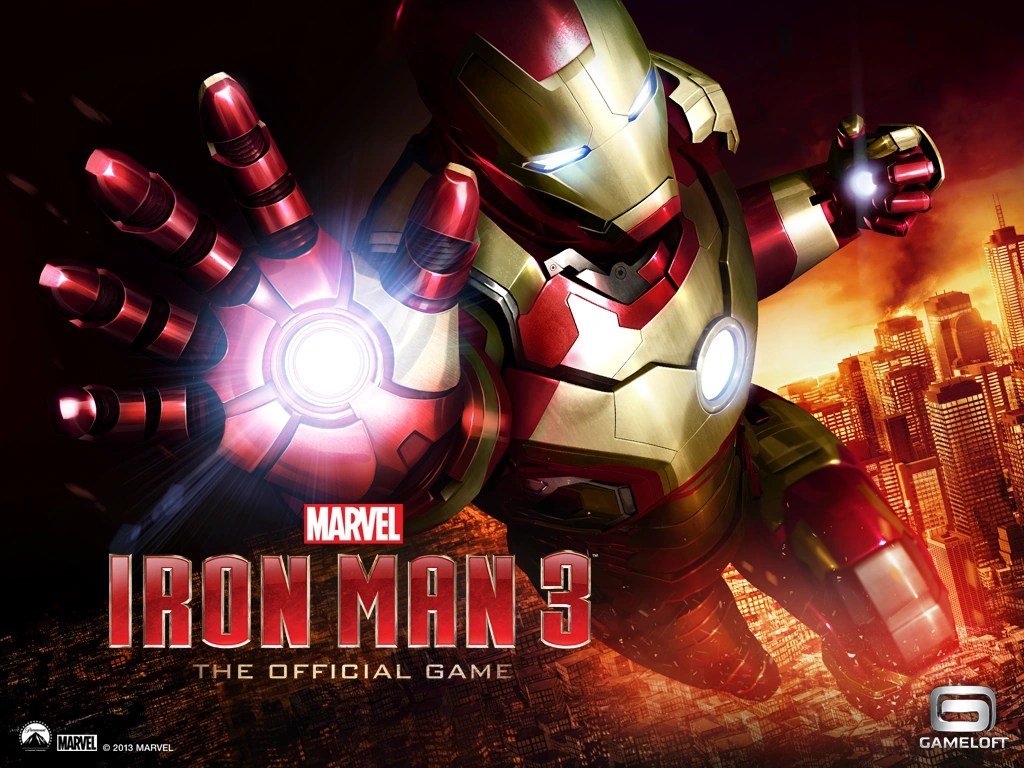 Gameloft announces official iron man 3 game for ios and android