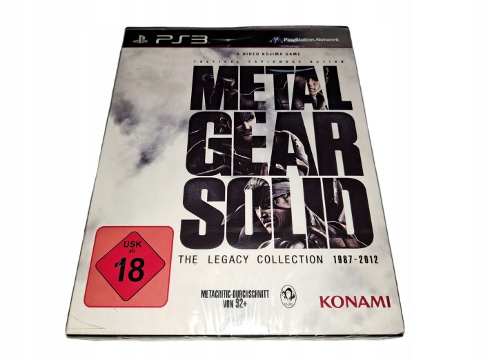 Metal gear solid the legacy collection brings six games to the ps3 this june