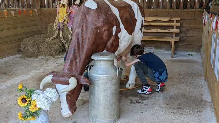Japanese cow milking game featuring teen idol appears on android