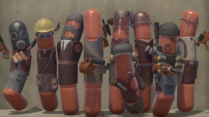 This is what its like to play team fortress 2 with a virtual reality headset