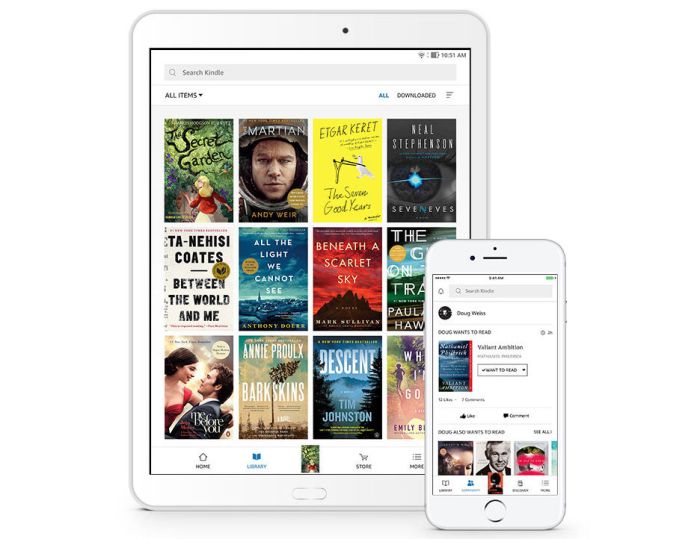 Amazon updates native kindle for android app