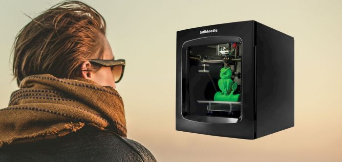 Solidoodle debuts at worlds largest 3d printer store in uk