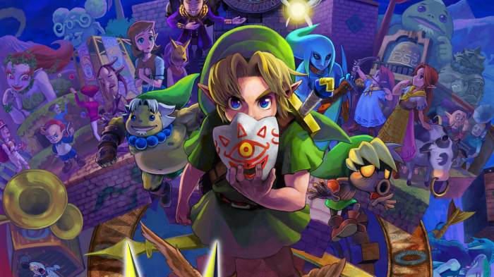 The legend of zelda majoras mask mod places nicholas cages face on everything