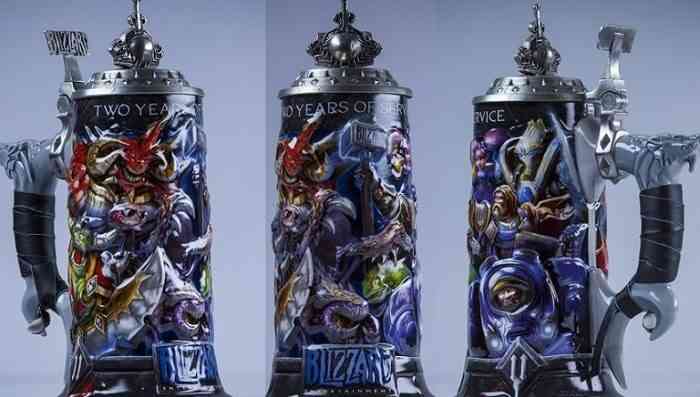 Blizzards sword and shield employee reward spotted on ebay for 19999
