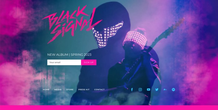 Band sets up website where your mouse cursor is part of their music video