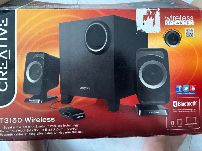 Creative t3150 bluetooth speakers