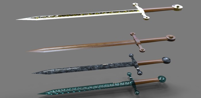 Minecraft diamond sword recreated in real life by blacksmith