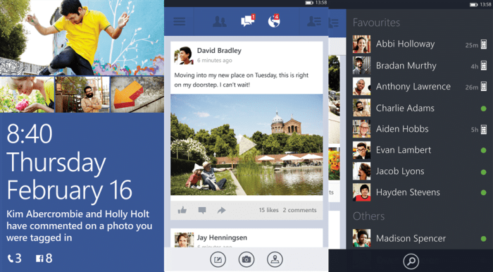 New beta facebook app for windows phone 8 touts big ui changes