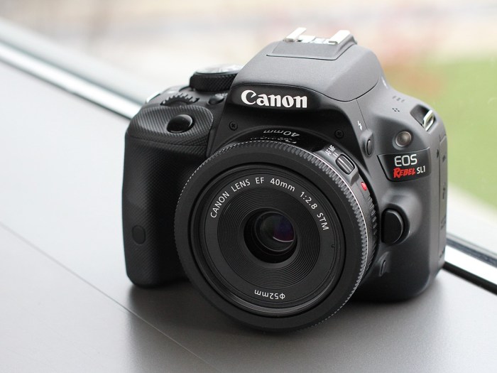 Canon eos rebel sl1 hands on review eos 100d