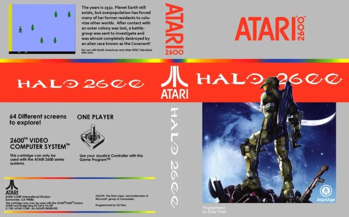 Halo 2600 atari cartridges available once again for 50