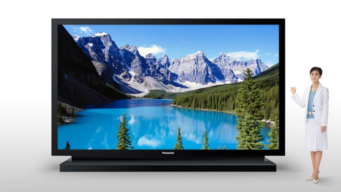 Panasonic will continue to produce plasma tvs