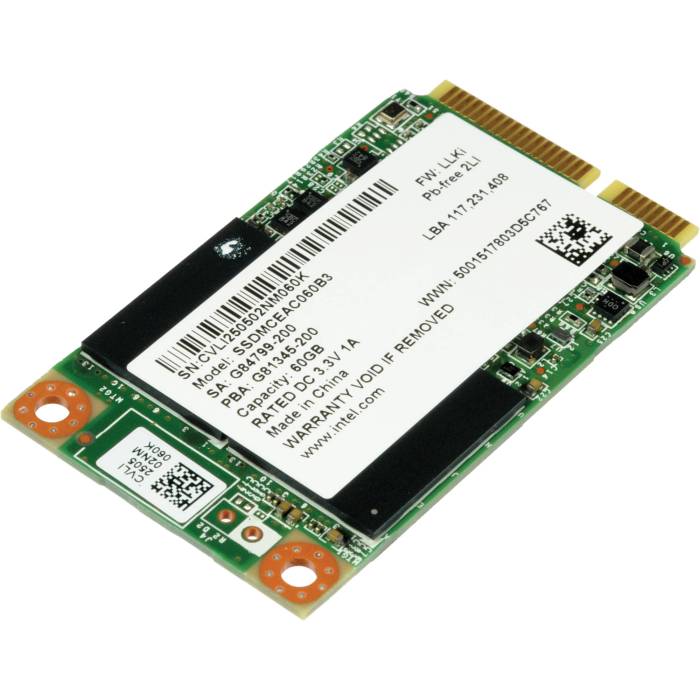 Intel msata 525 series review
