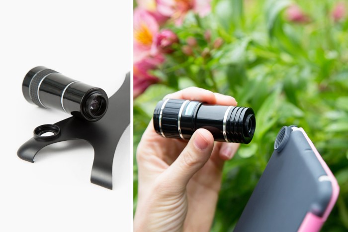Telephoto lens attachment for the ipad will not make you the coolest kid on the block