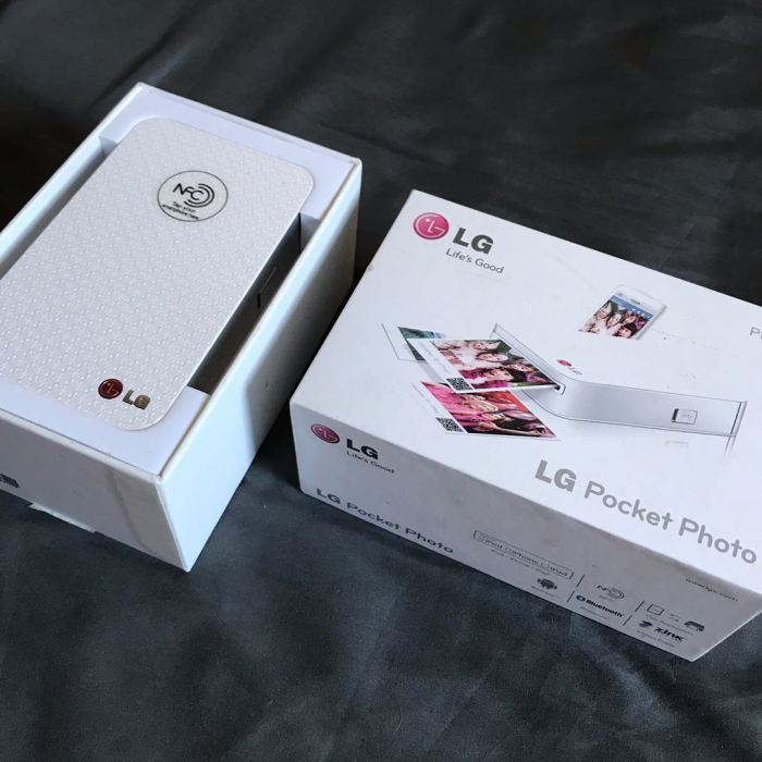 Lg launches the pocket photo smart printer in the uk