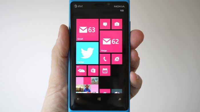 Nokia lumia 920 is the best selling windows phone
