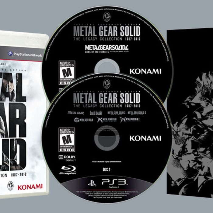 Metal gear solid the legacy collection brings six games to the ps3 this june
