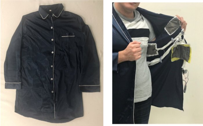 Smart pajamas use dots to read bedtime stories on your ios android devices