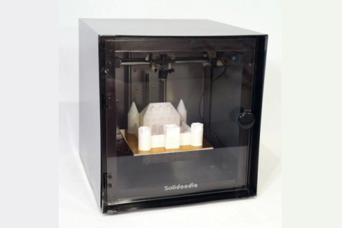 Solidoodle debuts at worlds largest 3d printer store in uk