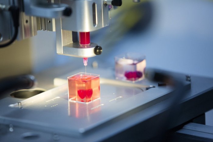 3d printer generates synthetic tissue