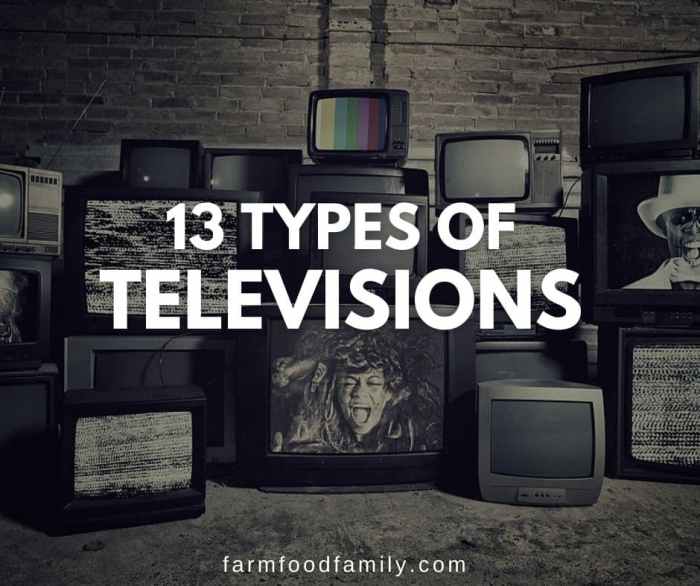 The different television types explained in 3 minutes