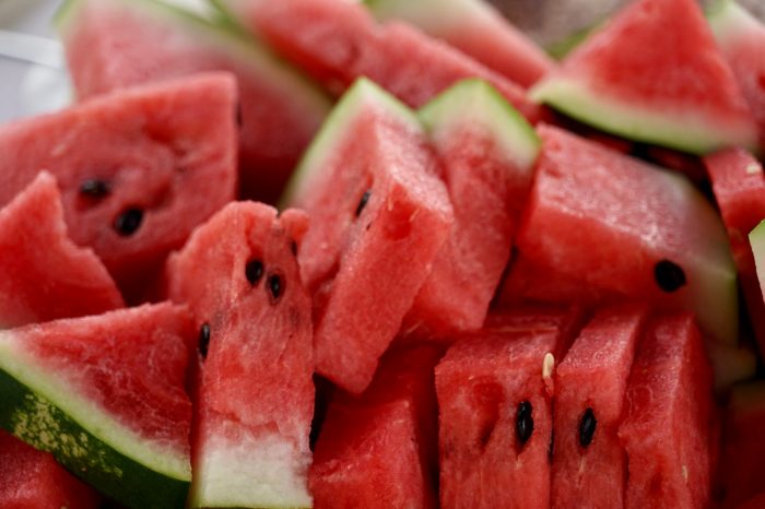 Keep your watermelon cool with this portable fridge