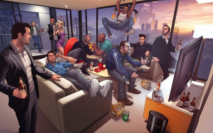 Gta 5 box art unveiled highlighting all three lead characters